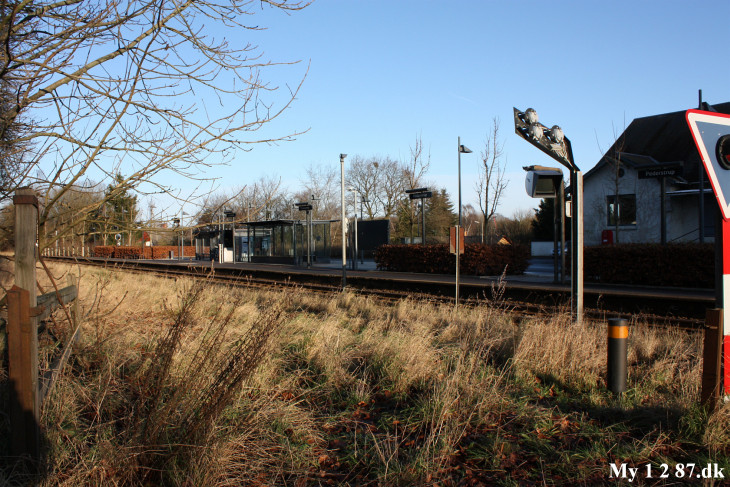 Pederstrup st. på Svendborgbanen, 17. december 2011